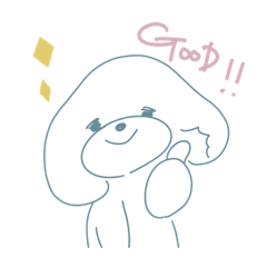 [LINEスタンプ] 白もこトイプードルのモフィ