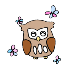 [LINEスタンプ] みみずこさんのミミズクスタンプ2