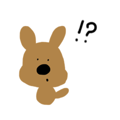 [LINEスタンプ] ざついいぬ