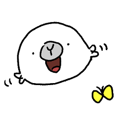 [LINEスタンプ] ころころアザラシの赤ちゃん