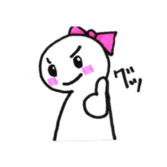 [LINEスタンプ] マルちゃんと幽霊君