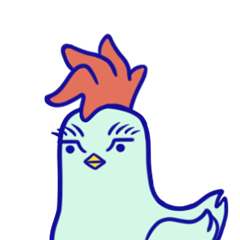 [LINEスタンプ] Rae's chickenの画像（メイン）