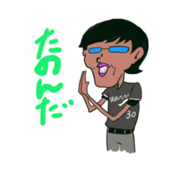 [LINEスタンプ] 草野球warriors 第一弾