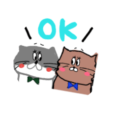 [LINEスタンプ] たぬきとアザラシ
