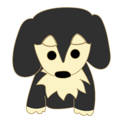 [LINEスタンプ] 三角眉のカイちゃん敬語編