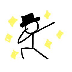 [LINEスタンプ] 使えそうで使えない棒人間のスタンプ3