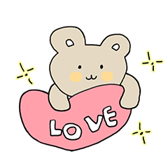 [LINEスタンプ] 悪い熊悪い熊1