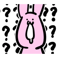 [LINEスタンプ] 騒がしいオタク(うさぎ)のためのスタンプ