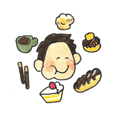 [LINEスタンプ] けんのスタンプ( •̀∀︎•́ )ڡ