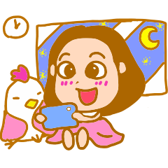 [LINEスタンプ] ベイちゃんと友達