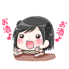 [LINEスタンプ] ほのぴの酒しか勝たんスタンプ