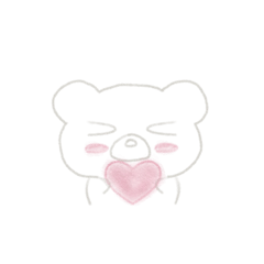 [LINEスタンプ] シンプルなくまだよ(1)