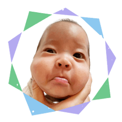 [LINEスタンプ] 0歳のげん。