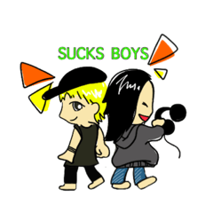 [LINEスタンプ] 【SUCKS BOYS】