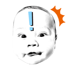 [LINEスタンプ] BABY JOJO -English ＆ Japanese-