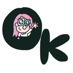 [LINEスタンプ] デカ文字とPANAちゃん