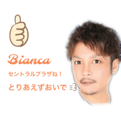 [LINEスタンプ] チームBianca