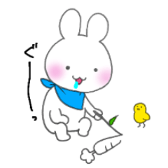 [LINEスタンプ] ウサギのベンちゃん