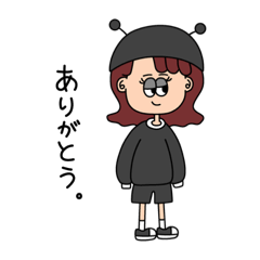 [LINEスタンプ] 女の子 〜日常で使える〜