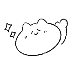 [LINEスタンプ] 現実味のあるねこ