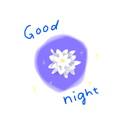 [LINEスタンプ] 花とことば