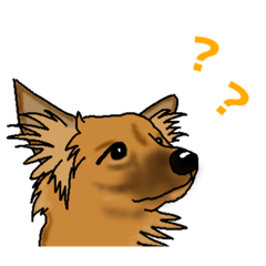 [LINEスタンプ] 雑種犬しるこ＆もなか