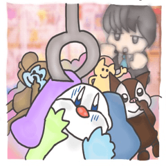 [LINEスタンプ] 一度見たら忘れない！クセ強すぎスタンプ！