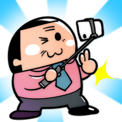 [LINEスタンプ] 需要無視おじさんの日常