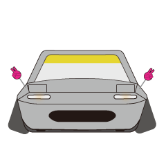 [LINEスタンプ] スポーツカー祭（A型シルバー）