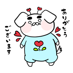 [LINEスタンプ] まるもち いぬきち