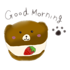 [LINEスタンプ] マリトッツォ犬