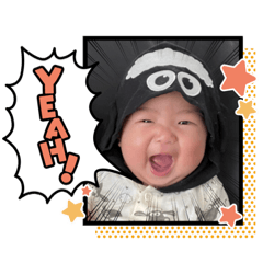 [LINEスタンプ] はじめましてはじめ君(°▽°)ver.2