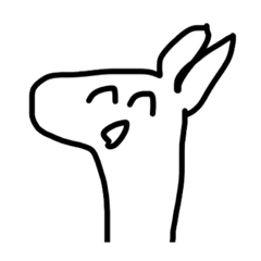[LINEスタンプ] にっこり動物
