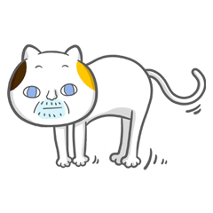 [LINEスタンプ] おじさん猫 2