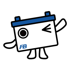 [LINEスタンプ] バッテリー君 | 古河電池