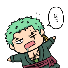 [LINEスタンプ] ONE PIECE 可愛いミニキャラスタンプ