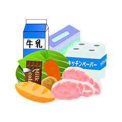 [LINEスタンプ] お使い＆お買い物スタンプ