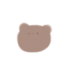 [LINEスタンプ] しゅーるゆるクマ