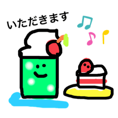 [LINEスタンプ] 【日常使い】クリームソーダちゃん