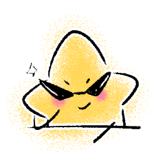 [LINEスタンプ] 星くんが来た！