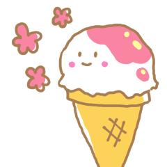 [LINEスタンプ] 40アイスクリーム＊日常と敬語
