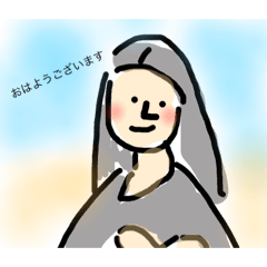 [LINEスタンプ] 絵画たちの日常