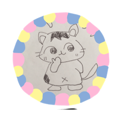 [LINEスタンプ] 隣のコズちゃんと三毛猫ピコちゃん