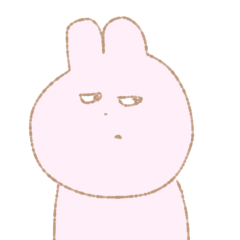 [LINEスタンプ] うさ修行