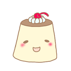 [LINEスタンプ] プリンくん 使いやすい