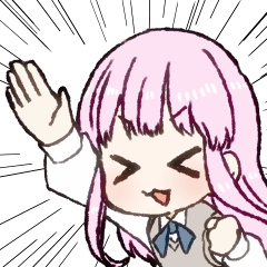 [LINEスタンプ] テンションアゲ気味女子たちのスタンプ