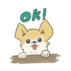 [LINEスタンプ] チワワの山田くん