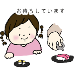 [LINEスタンプ] くいしんぼうズ。敬語編