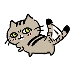 [LINEスタンプ] なまいき猫のスタンプ