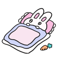 [LINEスタンプ] 働く！うさぎのぴょんぴー♪